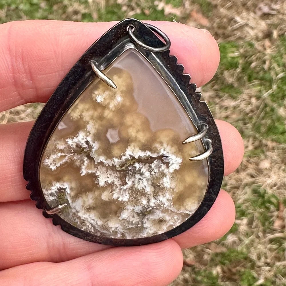 Agate pendant made by Olga Sitnik - Picture 3 of 4